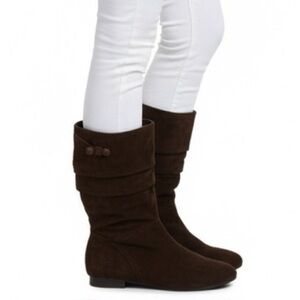 Bass Melina Slouch Mid-Calf Boots in Brown size 11 M